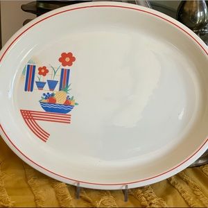 Vintage Homer Laughlin Kitchen Kraft Platter